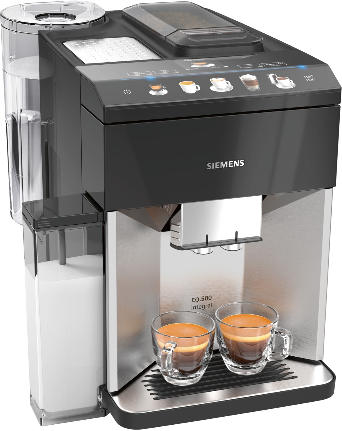Siemens EQ 500 integral Kaffeevollautomat schwarz/edelstahl von Siemens