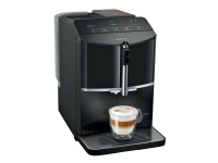 Siemens EQ.300 TF301E19, Espressomaschine, 1,4 l, Kaffeebohnen, Eingebautes Mahlwerk, 1300 W, Schwarz Siemens EQ.300 TF301E19, Espressomaschine, 1,4 l, Kaffeebohnen, Eingebautes Mahlwerk, 1300 W, Schwarz von Siemens