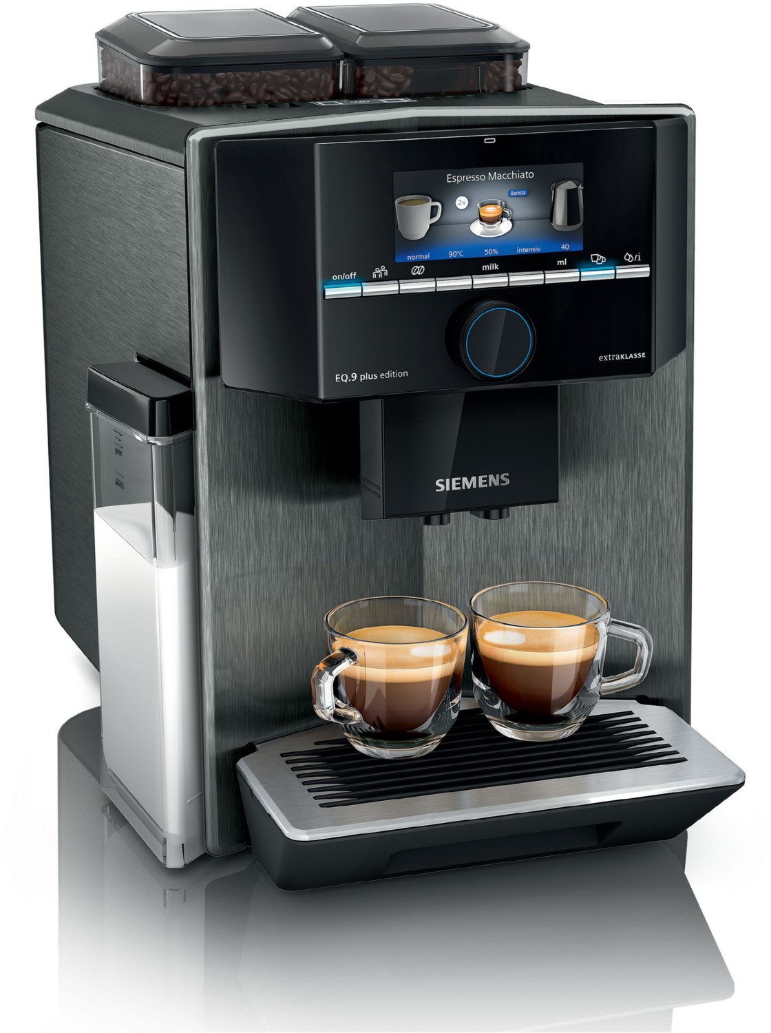 Siemens EQ.9 plus s700 connect Kaffeevollautomat Dark inox von Siemens