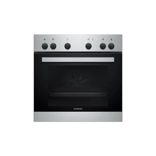 Siemens EQ110KA2EE iQ100 Herd-Glaskeramik-Kochfeld-Kombination (herdgesteuert), 59,4 cm breit, Schnellaufheizung, 3D-Heißluft Plus Backen auf 3 Ebenen von SIEMENS