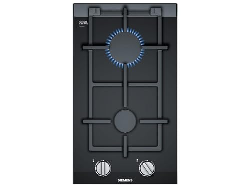 Siemens ER3A6BB70D iQ700 Domino-Gaskochefeld (autark), 30 cm breit, Gas-Kochstelle mit stepFlame Technology zur präzisen Steuerung der Flamme in neun Stufen von SIEMENS