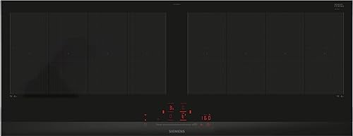 Siemens EX275HXC1E iQ700, Smartes Induktionskochfeld, 90 cm, Schwarz, Mit Rahmen aufliegend, varioInduktion, TouchSlider, Bratensensor Pro - Braten ohne Anbrenngefahr Siemens EX275HXC1E iQ700, Smartes Induktionskochfeld, 90 cm, Schwarz, Mit Rahmen aufliegend, varioInduktion, TouchSlider, Bratensensor Pro - Braten ohne Anbrenngefahr von SIEMENS
