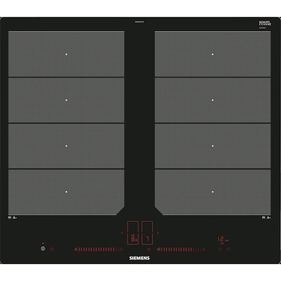 Siemens EX601LXC1E iQ700 Induktionskochfeld 60 cm Schwarz, flächenbündig (integriert) von Siemens