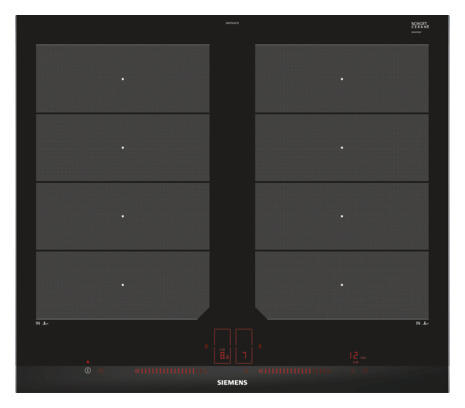 Siemens EX675LXC1E Kochfeld Schwarz, von Siemens