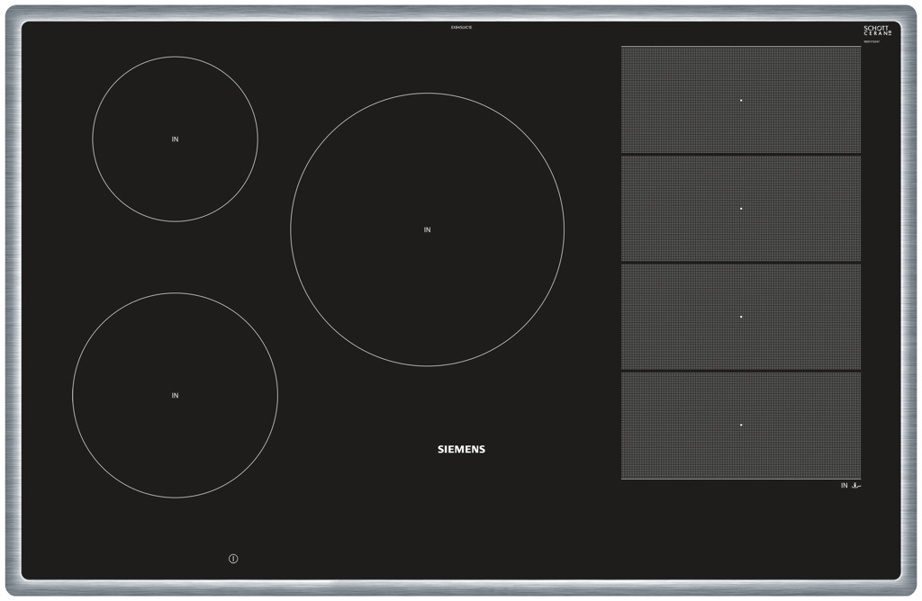 Siemens EX845LVC1E Kochfeld, Glaskeramik von Siemens
