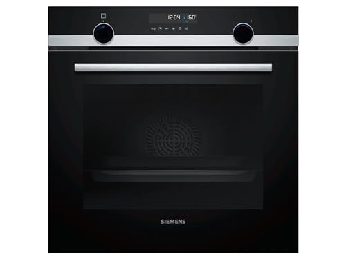 Siemens HB578ABS0 iQ500 Einbau-Elektro-Backofen / Edelstahl / A / activeClean Selbstreinigungs-Automatik / coolStart-kein Vorheizen / cookControl 30 Programme, Schwarz von Siemens