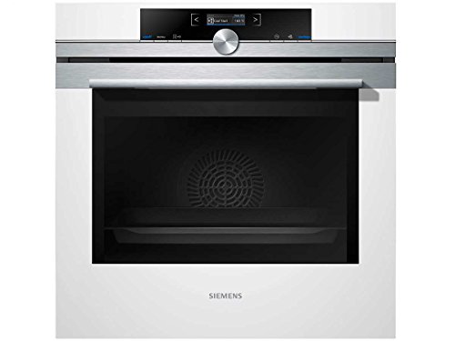 Siemens HB674GBW1 iQ700 Einbau-Elektro-Backofen/Weiß/A+ / activeClean Selbstreinigungs-Automatik/coolStart-kein Vorheizen/Backofentür mit SoftMove für gedämpftes Öffnen und Schließen von Siemens