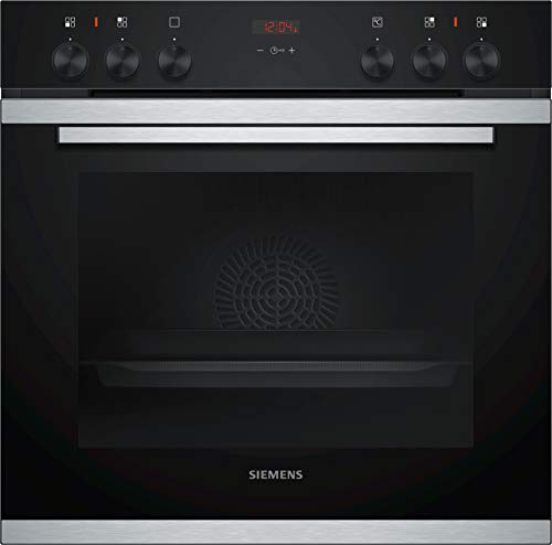 Siemens HE213ABR0 Backofen (Elektro/Einbau) / 59.4 cm/Kühlgebläse/Geringe Türtemperatur/Edelstahl von SIEMENS