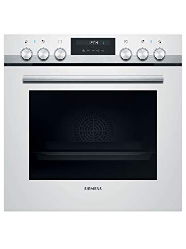 Siemens HE517ABW0 Backofen (Elektro/Einbau) / 59.4 cm / Klapptür / Vollglas-Innentür / Weiß von Siemens