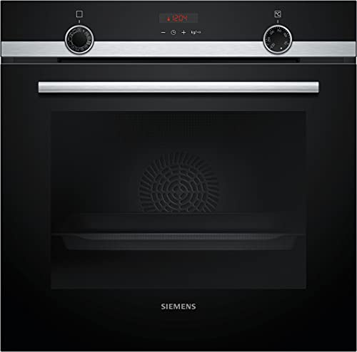 Siemens HR574ABR0 iQ300 Einbau-Backofen mit Dampfunterstützung, 60 x 60 cm, activeClean Selbstreinigung, Schnellaufheizung mit coolStart, cookControl10 Automatikprogramme, Black Siemens HR574ABR0 iQ300 Einbau-Backofen mit Dampfunterstützung, 60 x 60 cm, activeClean Selbstreinigung, Schnellaufheizung mit coolStart, cookControl10 Automatikprogramme, Black von SIEMENS