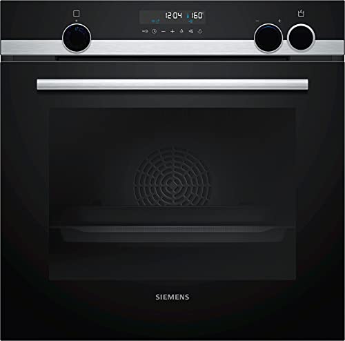 Siemens HR578G5S6 iQ500 Einbau-Backofen mit Dampfunterstützung, 60 x 60 cm, activeClean Selbstreinigung, Schnellaufheizung mit coolStart, cookControl30 Automatikprogramme von Siemens