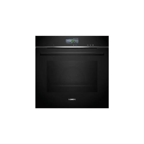 Siemens HS736G3B1, Smarter iQ700 Einbau-Dampfbackofen, 60 x 60 cm, Schwarz, Made in Germany, Hydrolyse Selbstreinigung, Bratenthermometer, Air Fry, Farb-Display, 4D Heißluft, Backautomatik, Pizzastufe Siemens HS736G3B1, Smarter iQ700 Einbau-Dampfbackofen, 60 x 60 cm, Schwarz, Made in Germany, Hydrolyse Selbstreinigung, Bratenthermometer, Air Fry, Farb-Display, 4D Heißluft, Backautomatik, Pizzastufe von SIEMENS