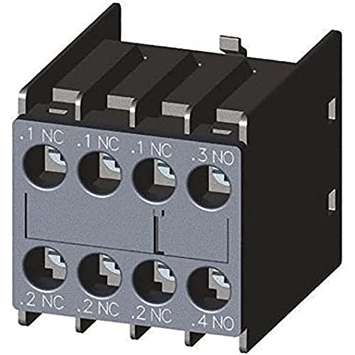 Siemens – Hilfskontakt 1 NA + 3NC Circuit s00-s0 Schraube von Siemens