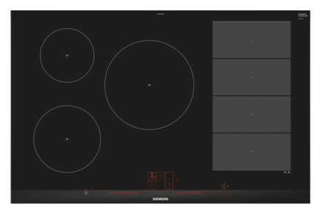 Siemens Induktionskochfeld 80 cm EX875LVC1E, Glaskeramik von Siemens