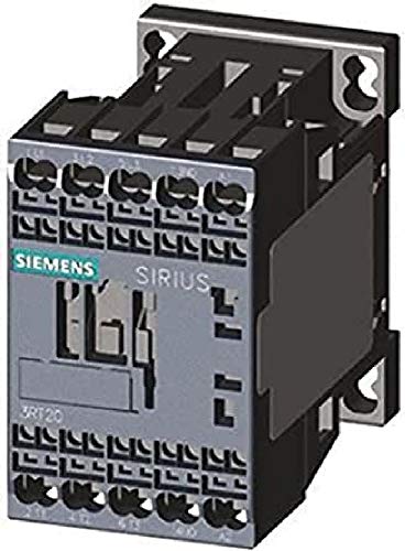 Siemens Indus.Sector Schütz 3RT2016-2BB41 24DC 4KW/400V,1S,3p Baugröße S00;SIRIUS Leistungsschütz zum Schalten von Wechselstrom 4011209785366 von Siemens