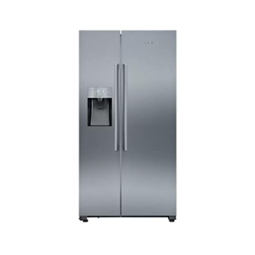 Siemens KA93DAIEP iQ500 Amerikanischer Side by Side / E / 324 kWh/Jahr / 562 l / noFrost / LED-Innenbeleuchtung / superCooling / superFreezing von Siemens