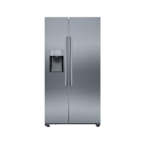 Siemens KA93DAIEP iQ500 Amerikanischer Side by Side / E / 324 kWh/Jahr / 562 l / noFrost / LED-Innenbeleuchtung / superCooling / superFreezing von Siemens