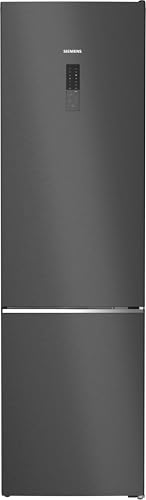 Siemens KG39NAXCF iQ500 Kühl-Gefrier-Kombination, 203 x 60 cm, 260 L Kühlen + 103 L Gefrieren, Edelstahl Schwarz von Siemens