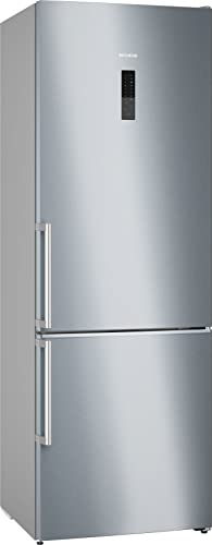 SIEMENS KG49NAICT Stand-Kühl-Gefrier-Kombination iQ500, freistehende Kühlkombination mit Gefrierbereich unten 203x70 cm, 311L Kühlen, 129L Gefrieren, NoFrost, hyperFresh, Home Connect, Edelstahl SIEMENS KG49NAICT Stand-Kühl-Gefrier-Kombination iQ500, freistehende Kühlkombination mit Gefrierbereich unten 203x70 cm, 311L Kühlen, 129L Gefrieren, NoFrost, hyperFresh, Home Connect, Edelstahl von SIEMENS