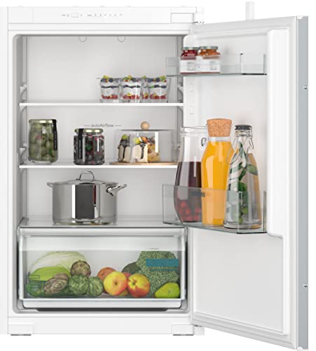 Siemens KI21RNSE0 iQ100 Einbau-Kühlschrank, 88 x 56 cm, 136 L Kühlen, LED Beleuchtung für gleichmäßige Ausleuchtung, freshBox für Obst-Gemüse von Siemens