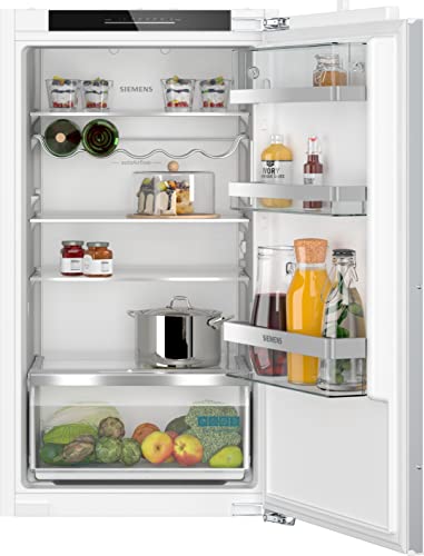 SIEMENS KI31RADD1 iQ500, Einbau-Kühlschrank, 102,5 x 56 cm Nische, 165 L, Made in Germany, sehr Leise, hyperFresh Box, längere Frische, LED-Beleuchtung, superCooling, autoAirflow, Flachscharnier SIEMENS KI31RADD1 iQ500, Einbau-Kühlschrank, 102,5 x 56 cm Nische, 165 L, Made in Germany, sehr Leise, hyperFresh Box, längere Frische, LED-Beleuchtung, superCooling, autoAirflow, Flachscharnier von SIEMENS