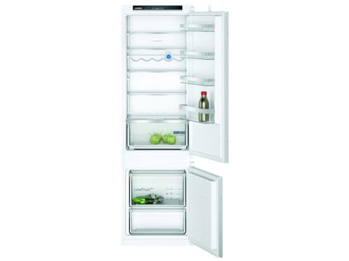 Siemens KI87VVSE0 iQ300 Einbau Kühl-Gefrier-Kombination/E / 216 kWh/Jahr / 200 l/hyperFresh Frischesystem/lowFrost/LED-Innenbeleuchtung/bigBox/Schlepptür von Siemens