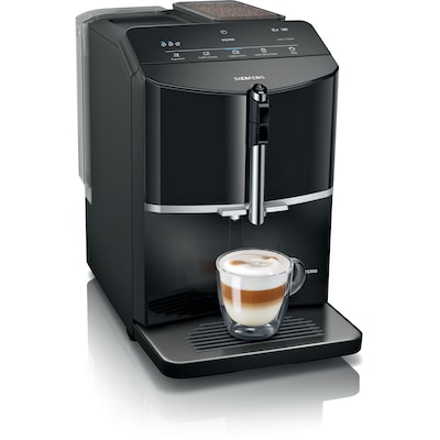 Siemens Kaffeevollautomat EQ.300 TF301E19 klavierlack/schwarz von Siemens