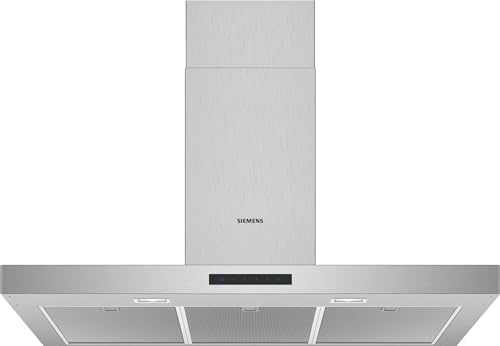 Siemens LC96BBM50 Dunstabzugshaube / Wandhaube / 90 cm / Metall-Fettfilter / Elektronische Steuerung / Edelstahl Siemens LC96BBM50 Dunstabzugshaube / Wandhaube / 90 cm / Metall-Fettfilter / Elektronische Steuerung / Edelstahl von SIEMENS