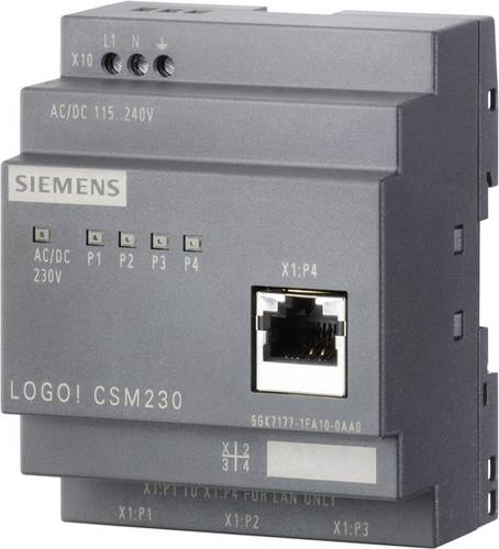 Siemens LOGO! CSM 12/24 Industrial Ethernet Switch 100MBit/s von Siemens