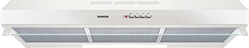 Siemens LU93LCC20 Unterbauhaube iQ300, Dunstabzugshaube zur Wandmontage, 90cm breit, LED-Beleuchtung, Drucktastenschaler, Metallfettfilter, Weiß mit Glasschirm Siemens LU93LCC20 Unterbauhaube iQ300, Dunstabzugshaube zur Wandmontage, 90cm breit, LED-Beleuchtung, Drucktastenschaler, Metallfettfilter, Weiß mit Glasschirm von SIEMENS