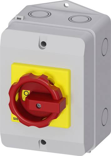 Siemens Lasttrennschalter Rot, Gelb 3polig 16mm² 25A 690 V/AC 3LD21640TB53 Siemens Lasttrennschalter Rot, Gelb 3polig 16mm² 25A 690 V/AC 3LD21640TB53 von Siemens