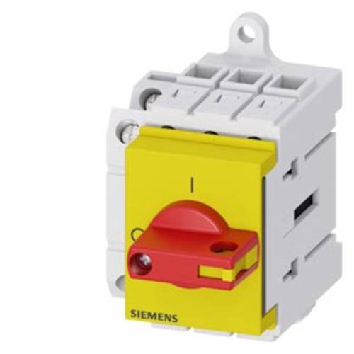 Siemens Lasttrennschalter Rot, Gelb 3polig 16mm² 40A 1 Schließer, 1 Öffner 690 V/AC 3LD33301TK13 von Siemens