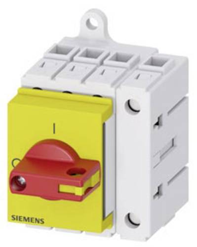 Siemens Lasttrennschalter Rot, Gelb 4polig 16mm² 16A 690 V/AC 3LD30300TL13 von Siemens