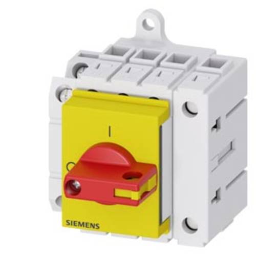 Siemens Lasttrennschalter Rot, Gelb 4polig 16mm² 25A 1 Schließer, 1 Öffner 690 V/AC 3LD31301TL13 Siemens Lasttrennschalter Rot, Gelb 4polig 16mm² 25A 1 Schließer, 1 Öffner 690 V/AC 3LD31301TL13 von Siemens