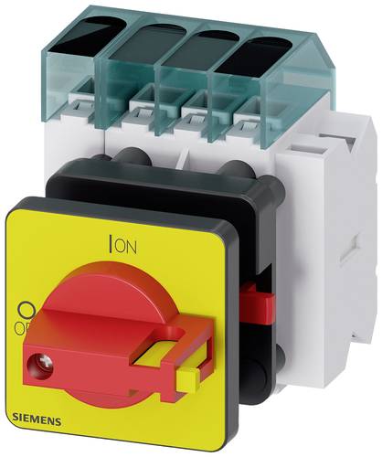 Siemens Lasttrennschalter Rot, Gelb 4polig 16mm² 25A 1 Schließer, 1 Öffner 690 V/AC 3LD31501TL13 von Siemens