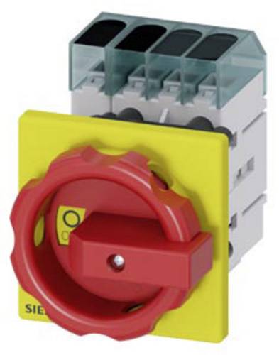 Siemens Lasttrennschalter Rot, Gelb 4polig 16mm² 40A 690 V/AC 3LD33540TL53 von Siemens