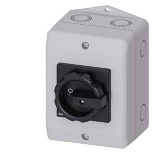 Siemens Lasttrennschalter Schwarz 3polig 16mm² 25A 1 Schließer, 1 Öffner 690 V/AC 3LD21641GP51 von Siemens
