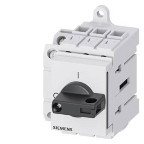 Siemens Lasttrennschalter Schwarz 3polig 16mm² 40A 1 Schließer, 1 Öffner 690 V/AC 3LD33301TK11 von Siemens