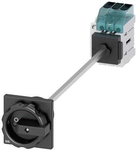 Siemens Lasttrennschalter Schwarz 3polig 16mm² 63A 1 Schließer, 1 Öffner 690 V/AC 3LD34481TK51 von Siemens