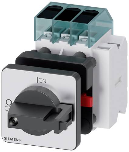 Siemens Lasttrennschalter Schwarz 3polig 16mm² 63A 1 Schließer, 1 Öffner 690 V/AC 3LD34501TK11 Siemens Lasttrennschalter Schwarz 3polig 16mm² 63A 1 Schließer, 1 Öffner 690 V/AC 3LD34501TK11 von Siemens