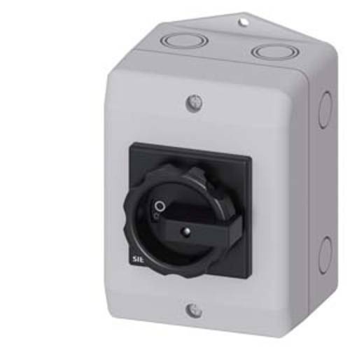 Siemens Lasttrennschalter Schwarz 3polig 6mm² 16A 1 Schließer, 1 Öffner 690 V/AC 3LD20641GP51 von Siemens