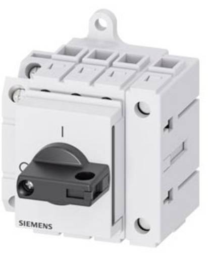Siemens Lasttrennschalter Schwarz 4polig 16mm² 25A 1 Schließer, 1 Öffner 690 V/AC 3LD31301TL11 von Siemens