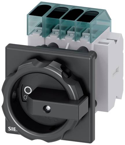 Siemens Lasttrennschalter Schwarz 4polig 16mm² 25A 1 Schließer, 1 Öffner 690 V/AC 3LD31541TL51 von Siemens