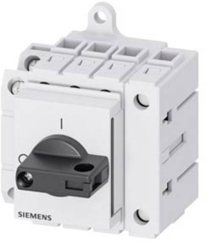 Siemens Lasttrennschalter Schwarz 4polig 16mm² 40A 1 Schließer, 1 Öffner 690 V/AC 3LD33301TL11 von Siemens