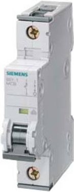 Siemens Leitungsschutzschalter 16 A 1-polig C (5SY4116-7) von Siemens