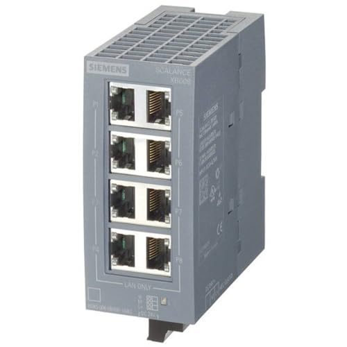 Siemens SCALANCE XB008 Industrial Ethernet Switch 100MBit/s von Siemens