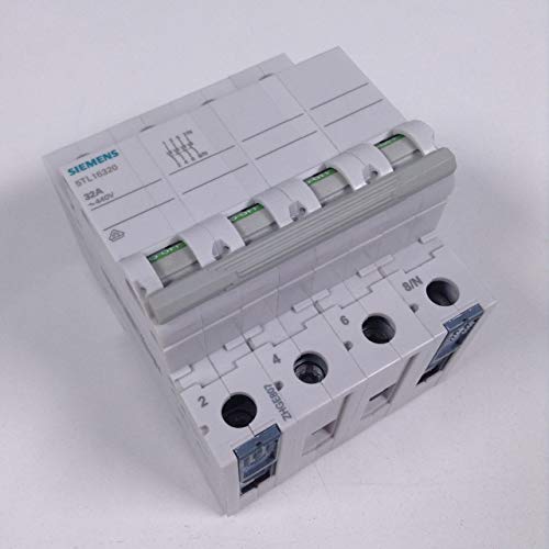 Siemens SENTRON Schalter 70 mm 400 V 4 Module 35 mm2 3-polig + neutral 32 A von Siemens
