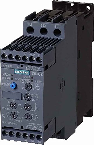 Siemens SIRIUS 3RW4028-1BB04 Sanftstarter S0 38A 18,5kW/400V AC200-480V AC/DC24V 4011209691766 von Siemens