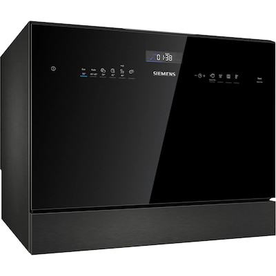 Siemens SK25IB00TE iQ500 Freistehender Kompakt-Geschirrspüler 55cm EEK E schwarz Siemens SK25IB00TE iQ500 Freistehender Kompakt-Geschirrspüler 55cm EEK E schwarz von Siemens