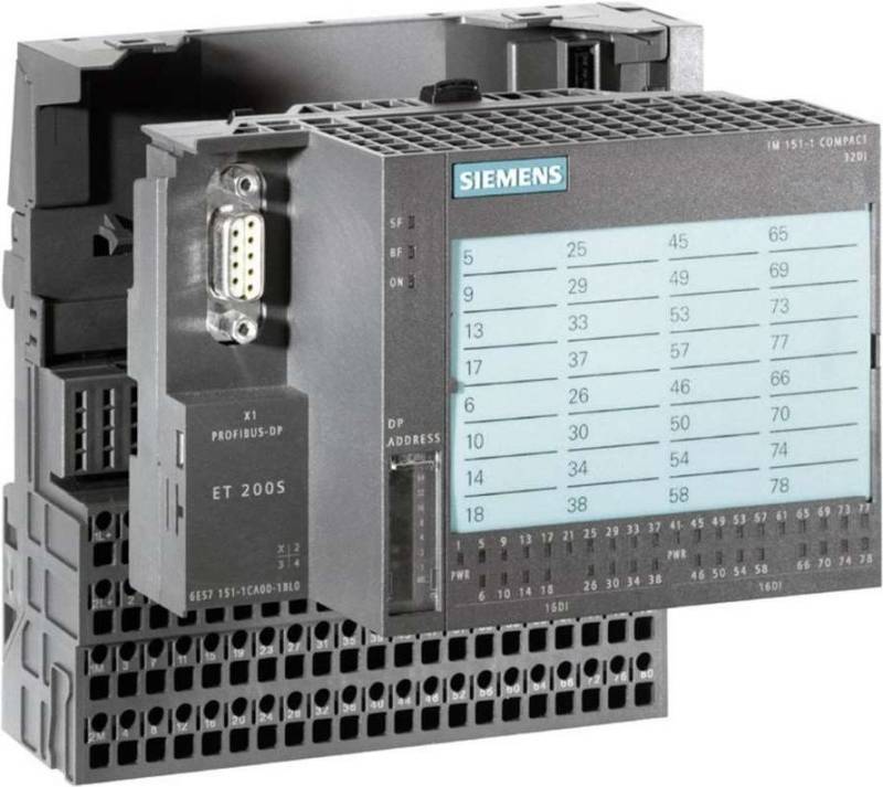 Siemens SPS-Steuerungsmodul ET200S 6ES7151-1AA06-0AB0 (6ES7151-1AA06-0AB0) von Siemens